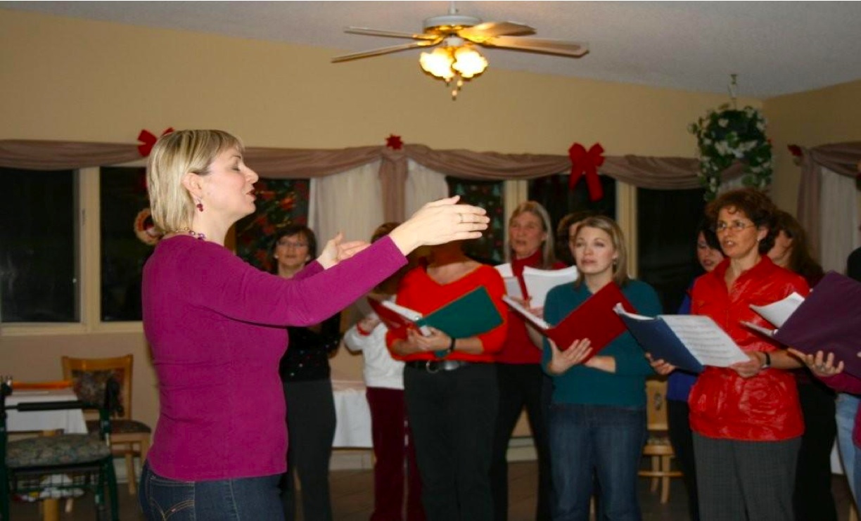 Folka Voca - Camilla Gardens 2008 photo 08:
  					How Wonderful to Hear Such Sweet Voices.