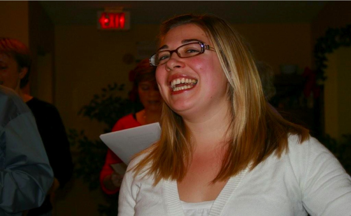 Folka Voca - Camilla Gardens 2008 photo 15:
  					Our Lively Young Charlotte Brightens Our Seniors’ Evening.