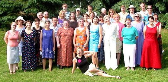 Folka Voca choir photo - June 2005